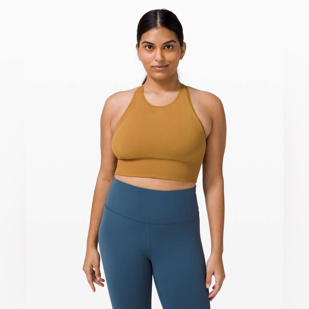 Lululemon Ebb to Train Bra *Medium Support, C/D Cup
Spiced Bronze size 6